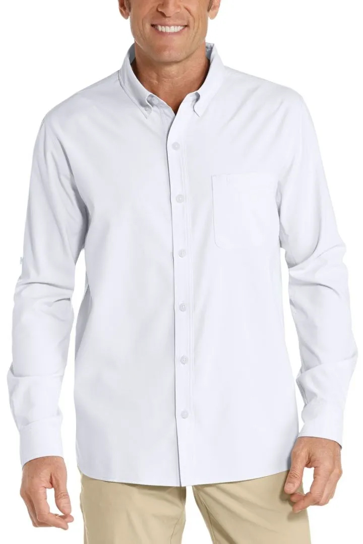 Coolibar - UV Overhemd voor heren - Aricia Sun Shirt - Wit