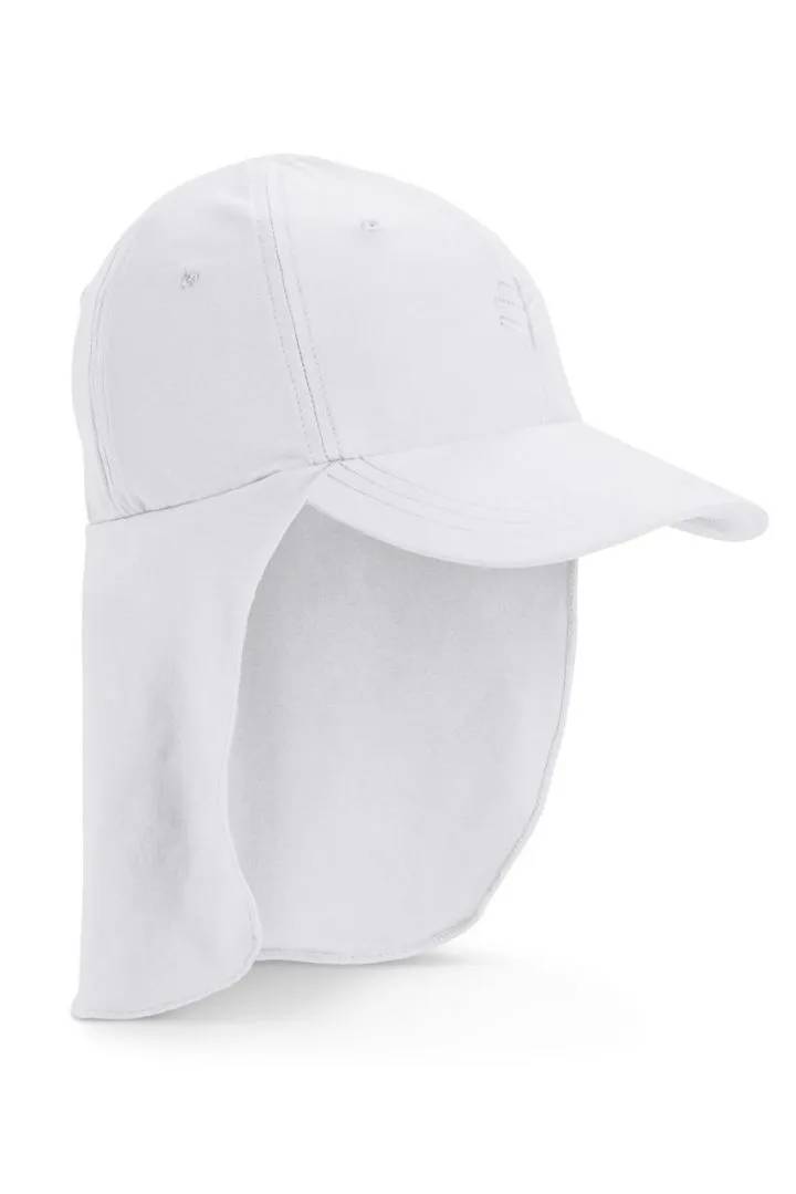 Coolibar - UV-sportpet voor kinderen - Surfs Up - Wit
