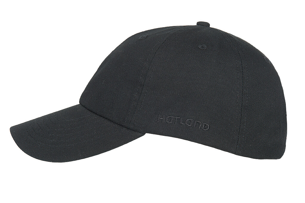 Hatland - UV-Baseball pet voor volwassenen - Arno - Zwart