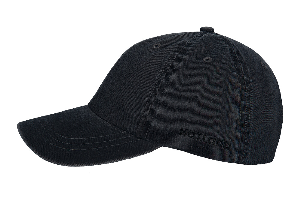 Hatland - UV-Baseball pet voor volwassenen - Joey - Zwart