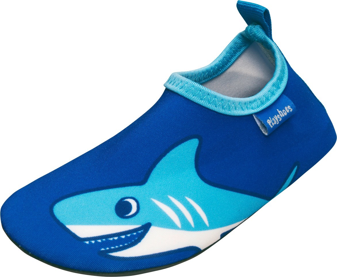 Playshoes - UV-waterschoenen voor jongens - Haai - Blauw