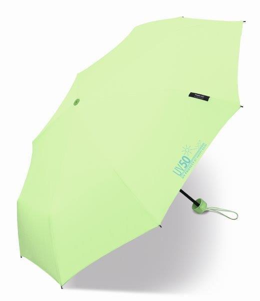 Happy Rain - Mini paraplu met UV bescherming - Handmatig - Groen
