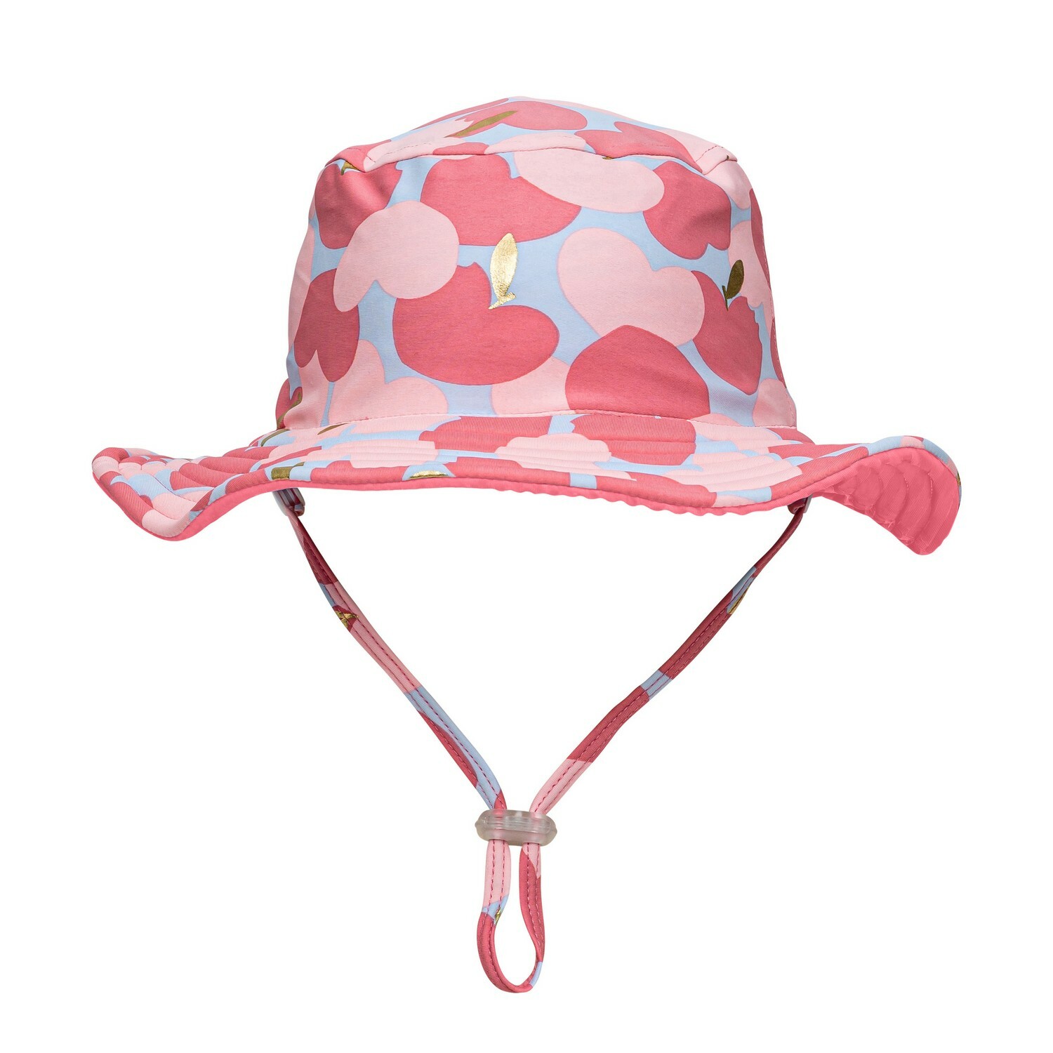 Snapper Rock - UV Omkeerbare bucket hat voor kinderen - Apple Love