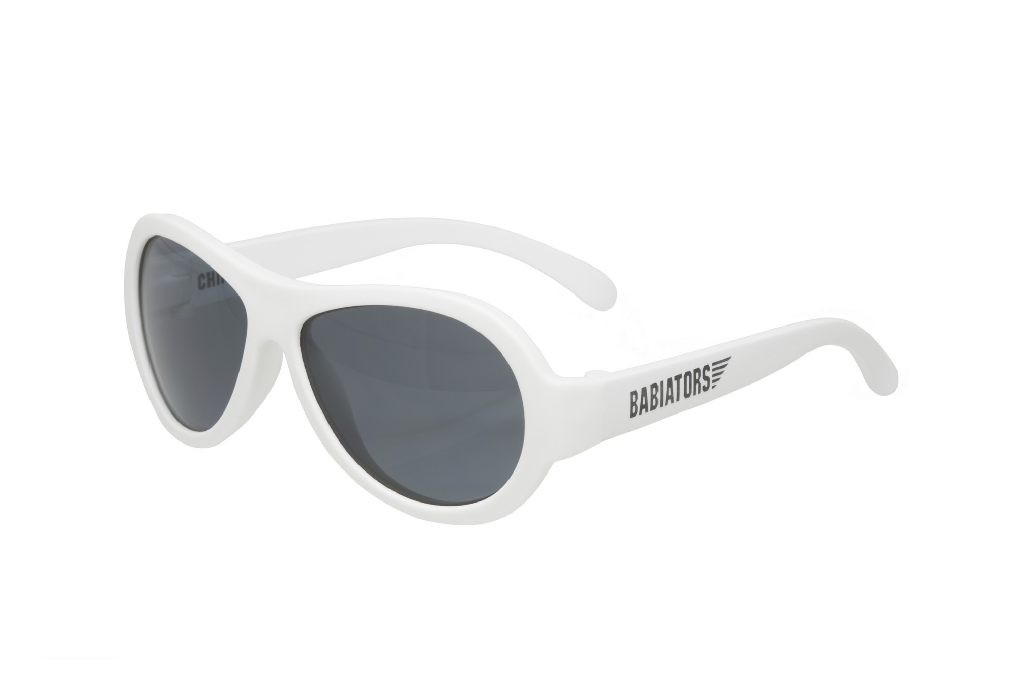 Babiators - UV-Zonnebril voor kinderen - Aviator - Wit