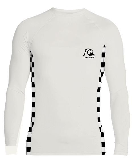 Quiksilver - UV-Zwemshirt met lange mouwen voor mannen - Arch - Wit
