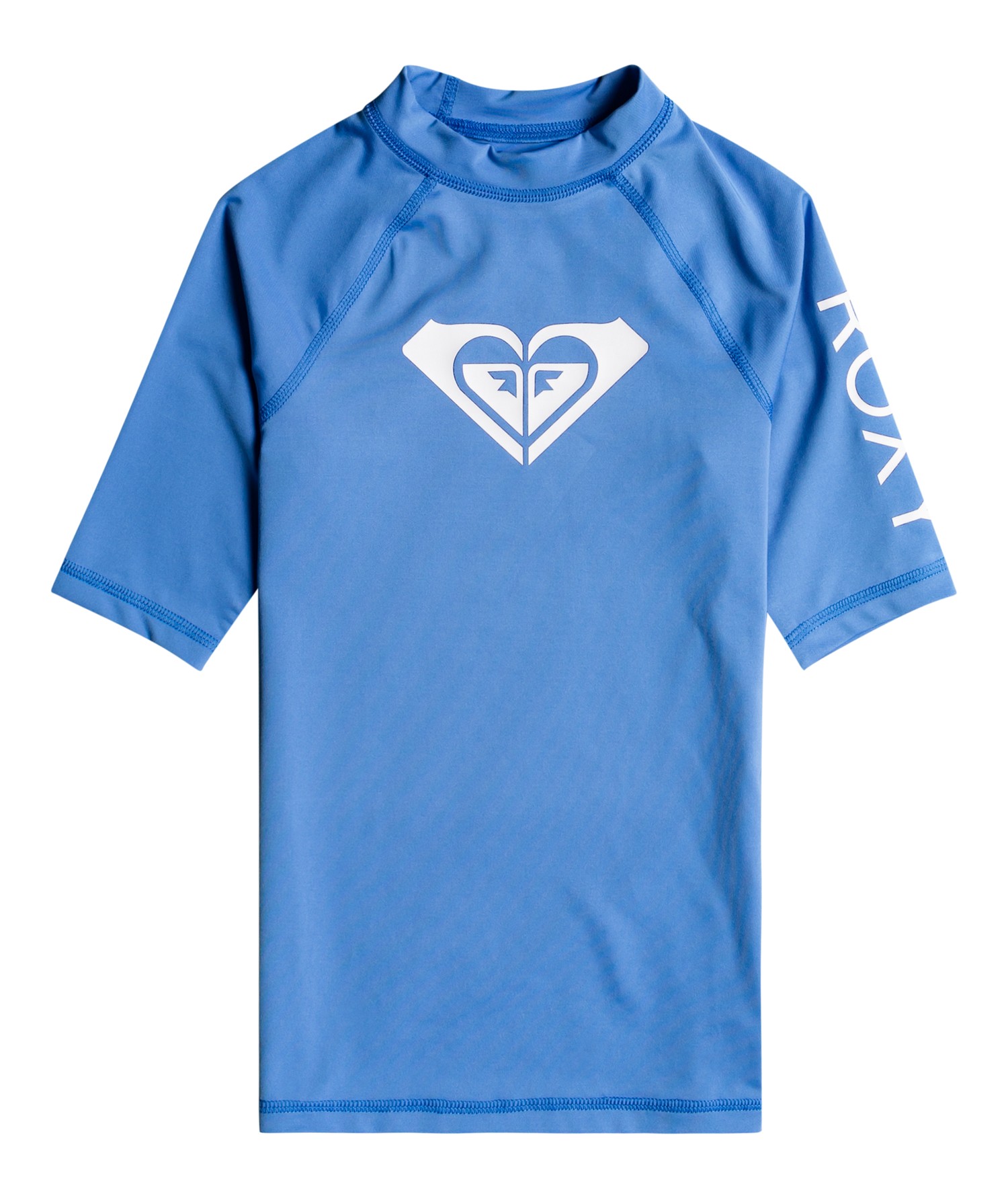 Roxy - UV Rashguard voor meisjes - Whole Hearted - Korte mouw - Regatta blauw