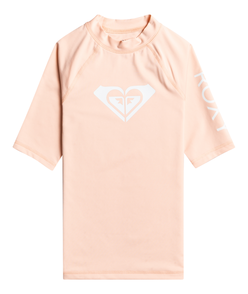 Roxy - UV Rashguard voor meisjes - Whole Hearted - Korte mouw - UPF50 - Tropical Peach