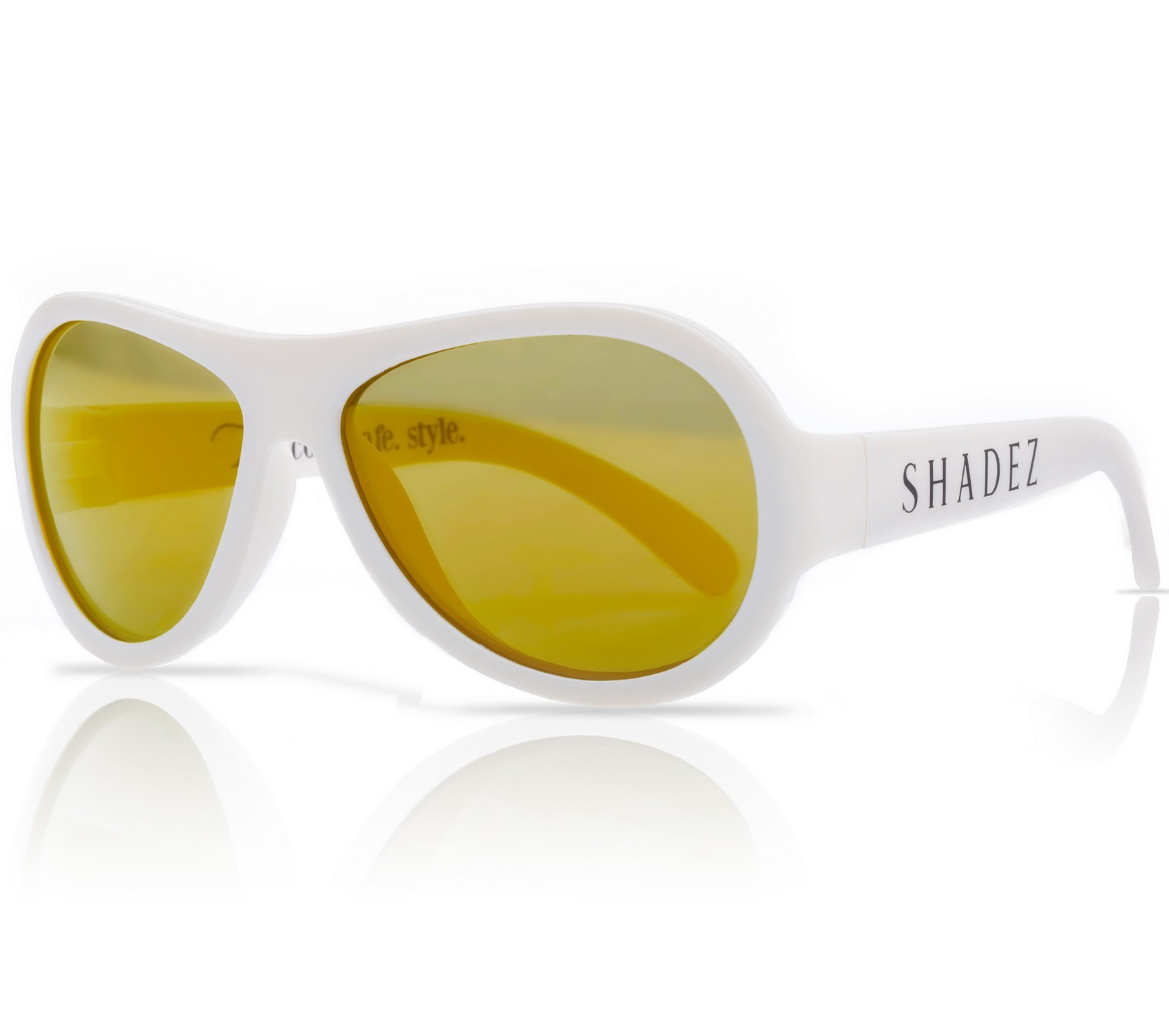 Shadez - UV-Zonnebril voor kinderen - Classics - Wit