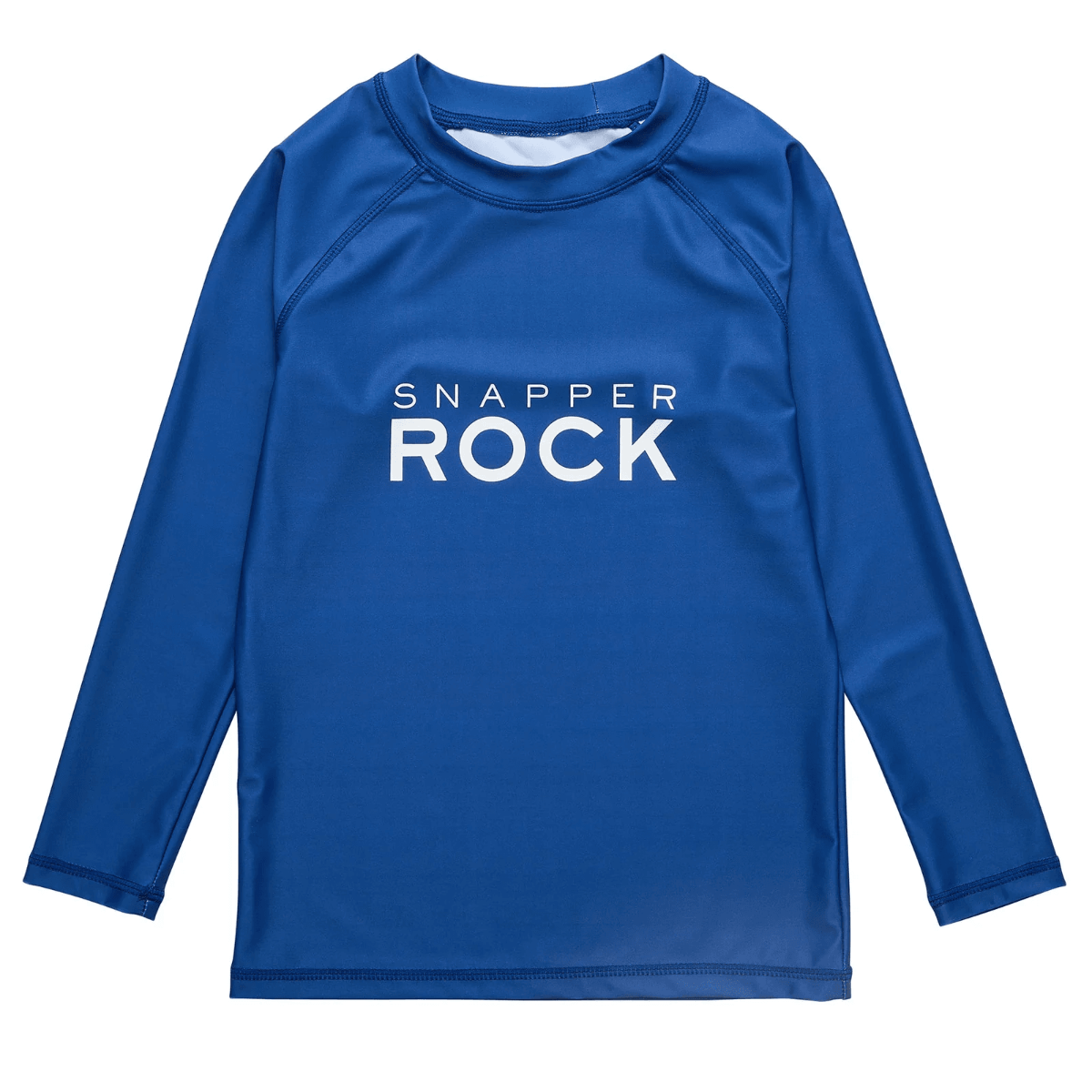 Snapper Rock - UV-rashtop voor kinderen - Lange mouw - UPF50+ - Denim Logo - Marineblauw