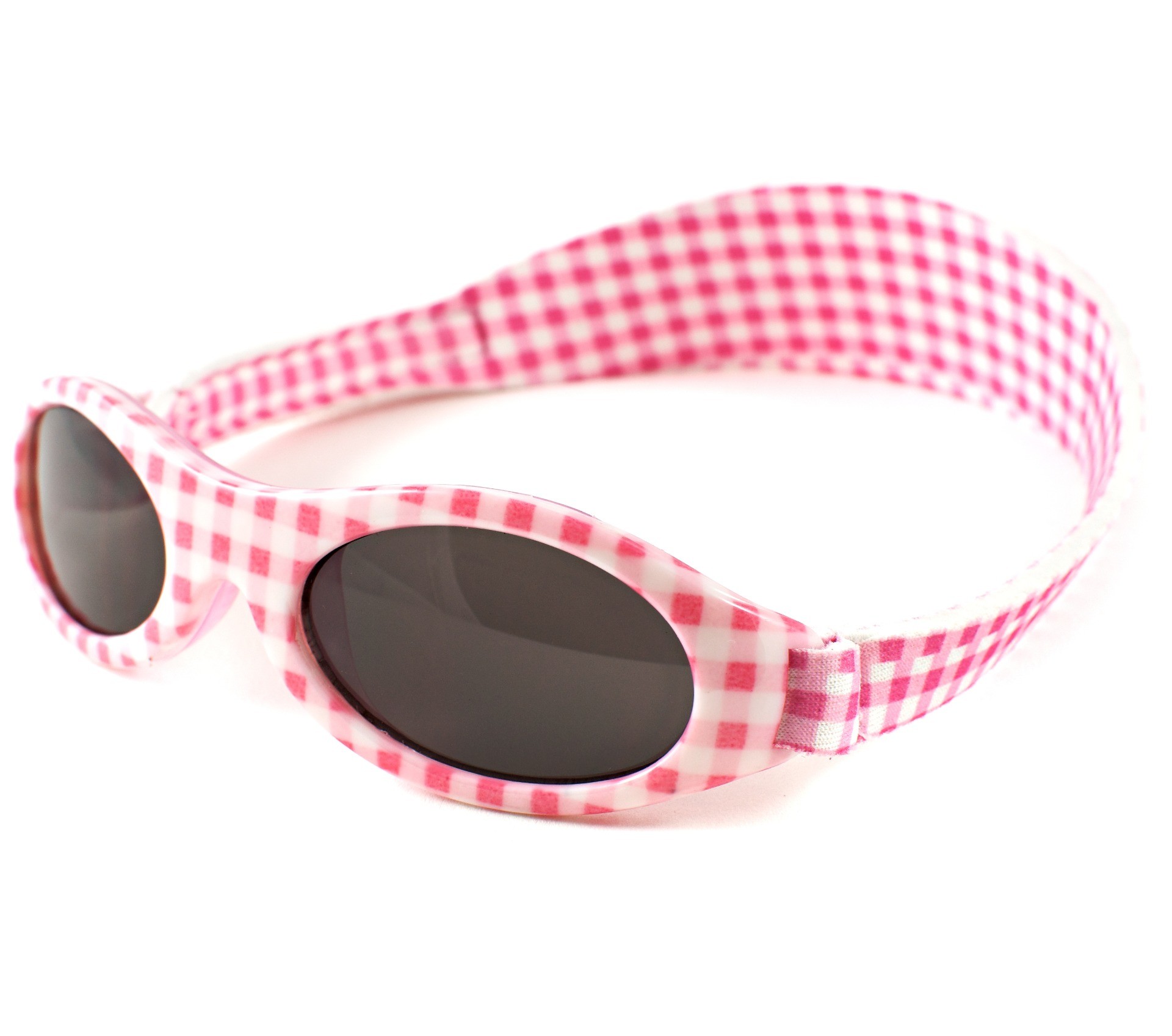 Banz - UV-beschermende zonnebril voor kinderen - Bubzee - Roze geblokt