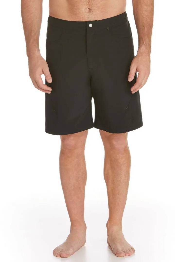 Handvest Uitbreiden zweer Coolibar - UV-zwembroek voor heren - Calasa Tech - Effen - Zwart |  UV-Fashions