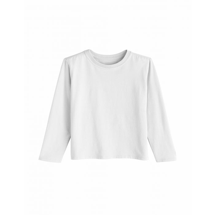 Coolibar - UV Shirt voor peuters - Longsleeve - Coco Plum - Wit
