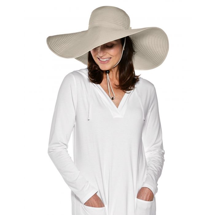 Coolibar - XL UV-flaphoed dames - Tan