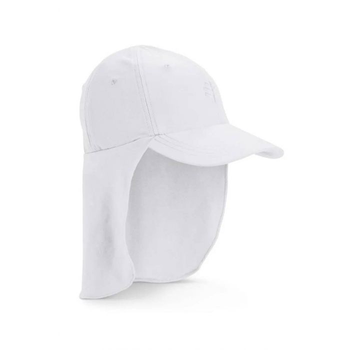 Coolibar - UV-sportpet voor kinderen - Surfs Up - Wit