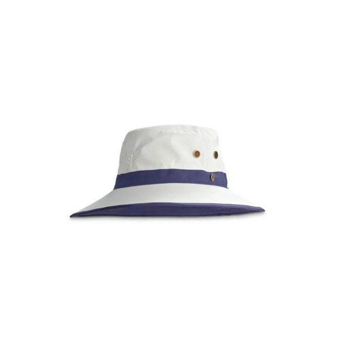 Coolibar - UV-golfhoed voor volwassenen - Matchplay - Steengrijs/Navy