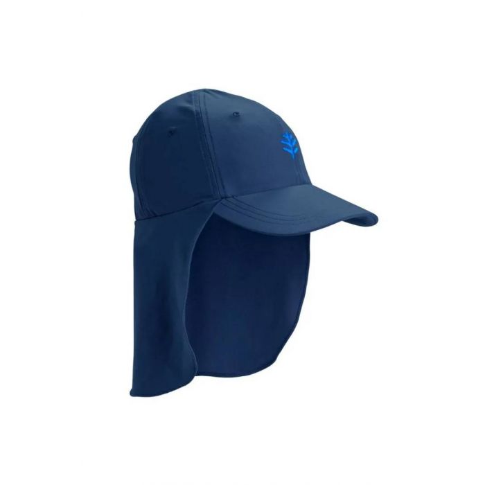 Coolibar - UV-sportpet voor kinderen - Surfs Up - Navy