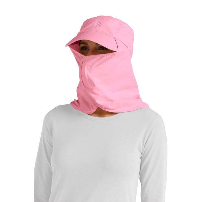 Coolibar - UV hoofdbeschermer pet - Roze
