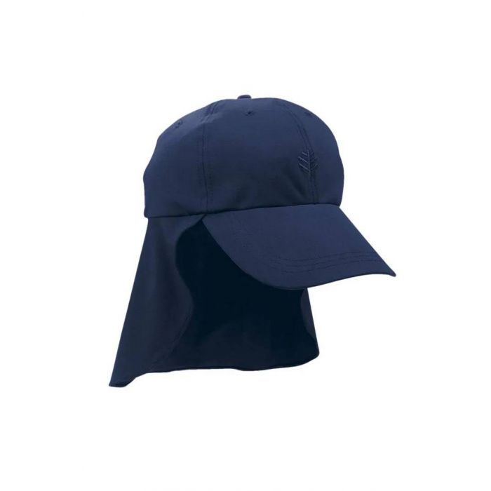 Coolibar - UV-sportpet voor volwassenen - Hayden CR - Navy