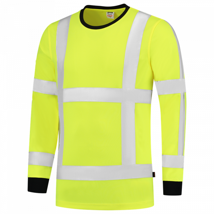 Tricorp - Shirt RWS Longsleeve Voor Volwassenen - Birdseye - Geel