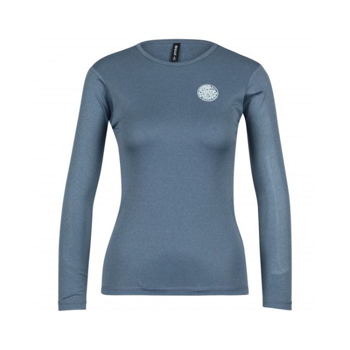 Rip Curl - UV-zwemshirt voor dames - Rip Tide - Lange mouw - Blue Marle
