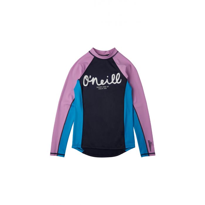 O'Neill - UV zwemshirt voor meisjes - Longsleeve - Skins - Donkerblauw