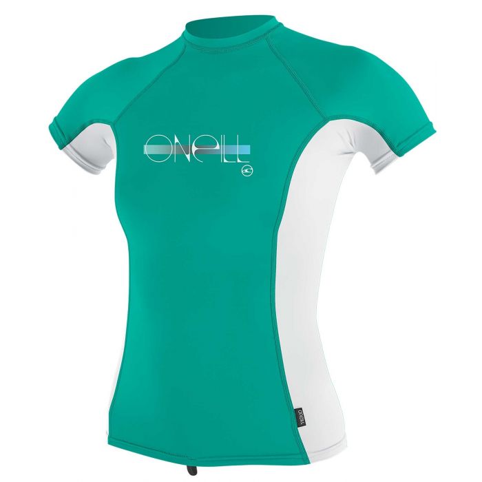 O'Neill - UV-shirt voor meisjes met korte mouwen - Premium Rash - Baltisch groen
