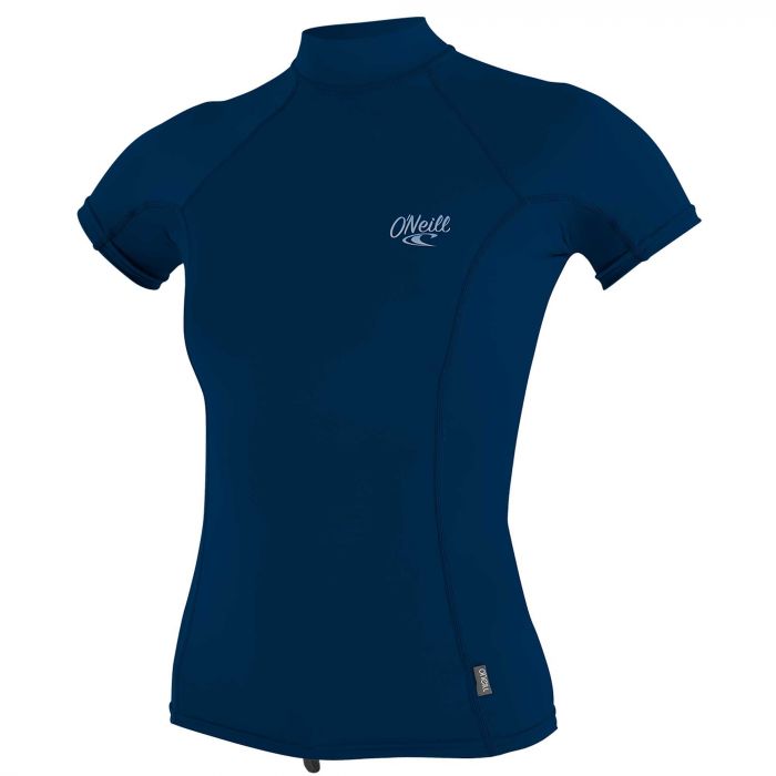 O'Neill - UV-shirt voor dames met hoge hals - Premium Rash - Donkerblauw