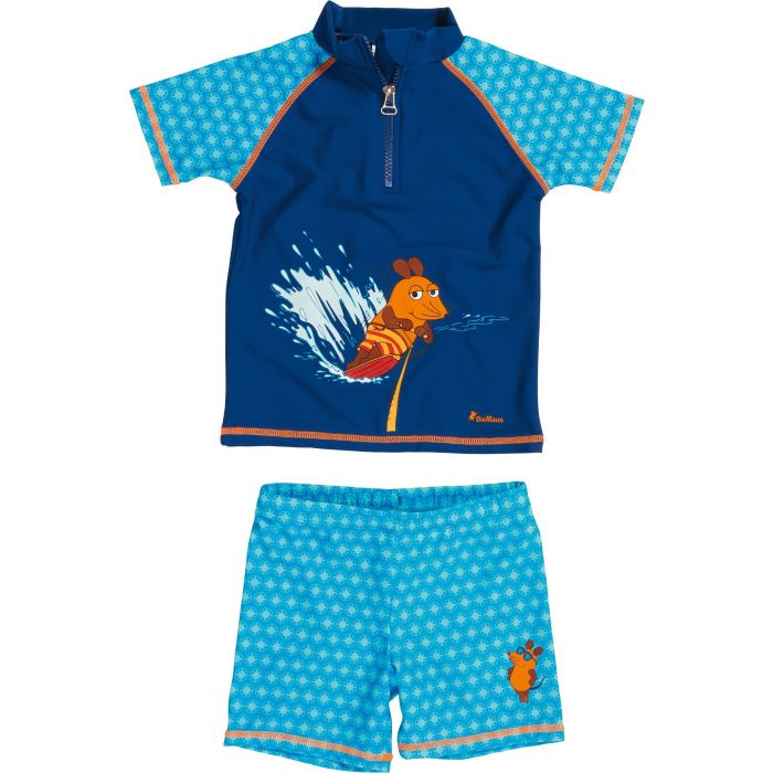 Playshoes - UV-zwemsetje jongens - Blauwe Muis