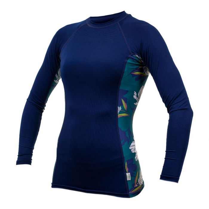 O'Neill - UV-shirt voor dames - Longsleeve - Rash Guard - Marineblauw