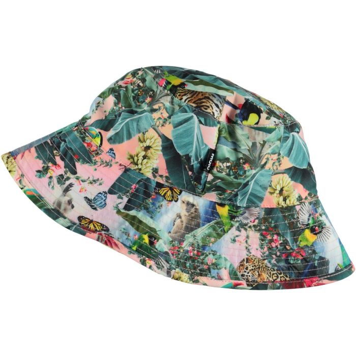 Molo - UV Zonnehoed voor kinderen - Nadia - Wild Amazon - Multi