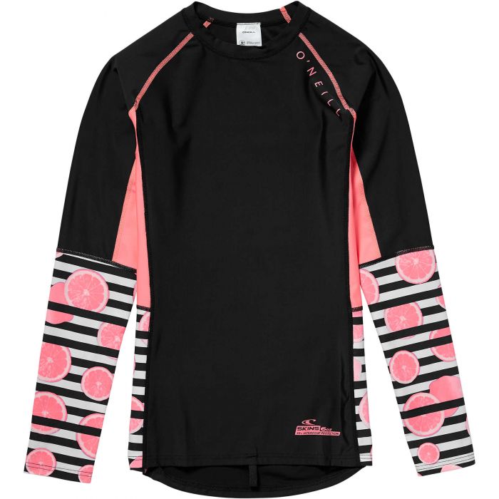 O'Neill - UV-zwemshirt voor meisjes - Zuma Beach lang - Black Out