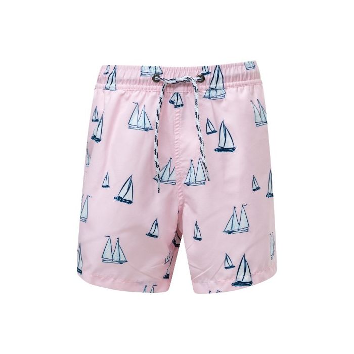 Snapper Rock - Boardshort voor jongens - Sail Away - Roze