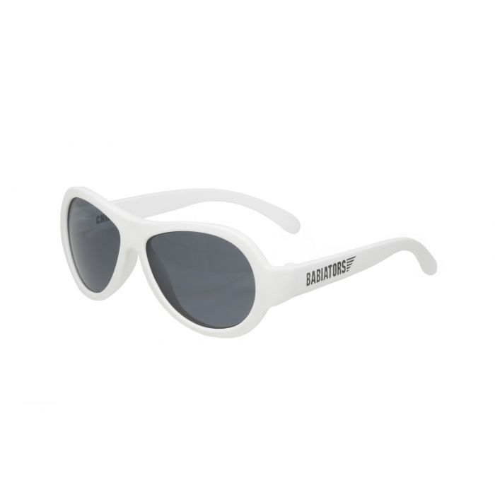 Babiators - UV-Zonnebril voor kinderen - Aviator - Wit