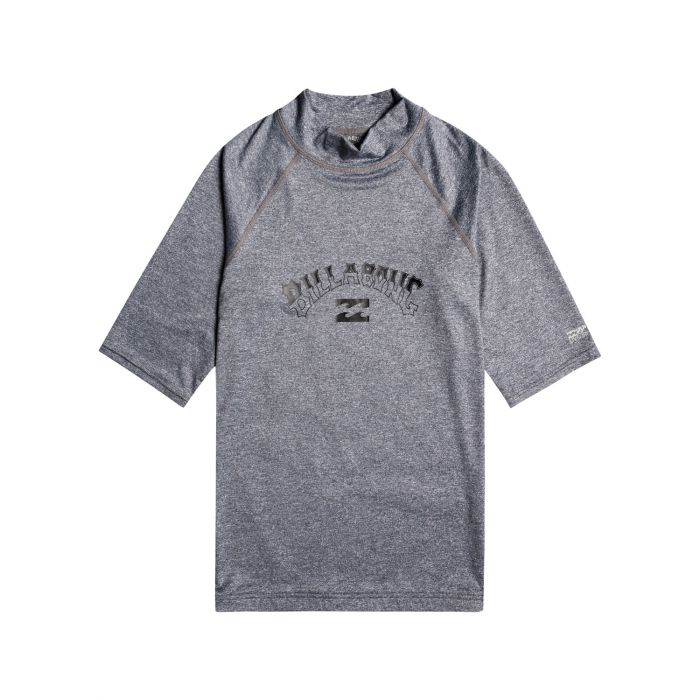 Billabong - UV-rashguard voor heren - Korte mouw - Arch - Grijs