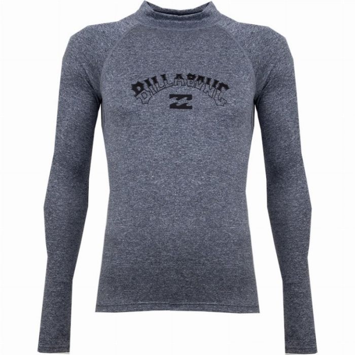 Billabong - UV-rashguard voor heren - Lange mouw - Arch - Grijs