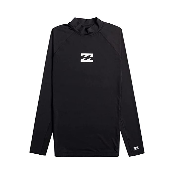 Billabong - UV-Rashguard voor mannen met korte mouwen - Waves All Day - UPF50+ - Zwart