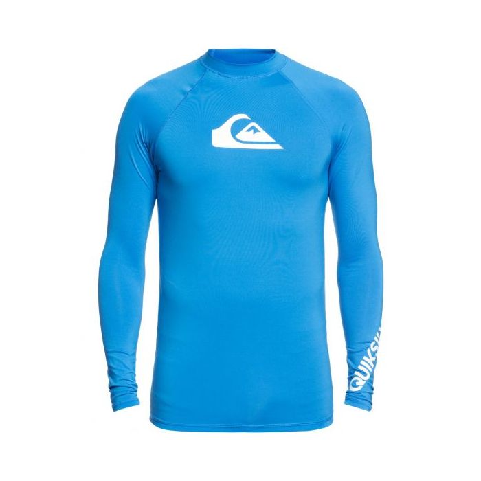 Quiksilver - UV-zwemshirt voor heren - Longsleeve - All Time - Helderblauw