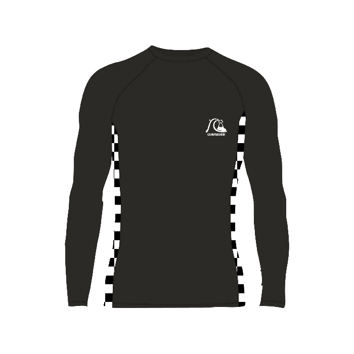 Quiksilver - UV-Zwemshirt met lange mouwen voor mannen - Arch - Zwart