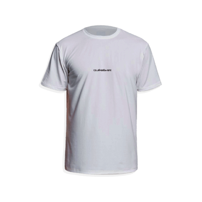 Quiksilver - UV-Zwemshirt met korte mouwen voor mannen - Wit