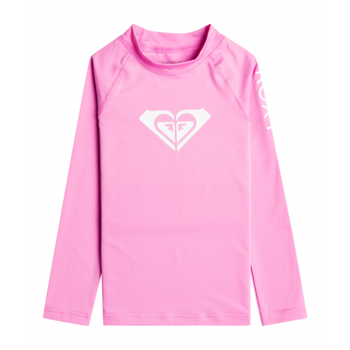 Roxy - UV Rashguard voor meisjes - Whole Hearted - Lange mouw - UPF50 - Cyclamen