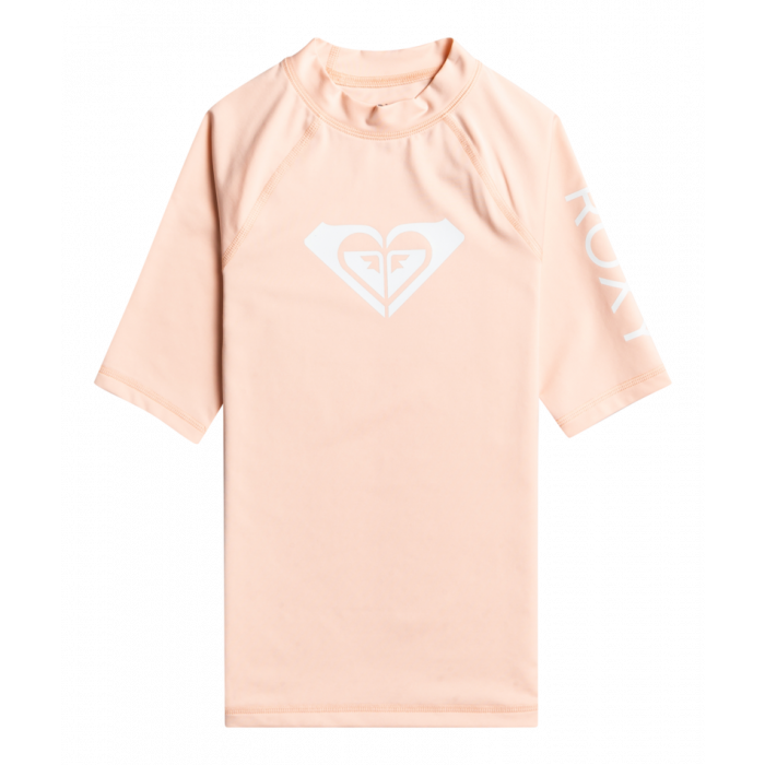 Roxy - UV Rashguard voor meisjes - Whole Hearted - Korte mouw - UPF50 - Tropical Peach