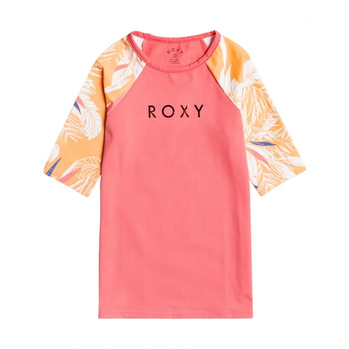 Roxy - UV Zwemshirt voor tienermeisjes - Buff Picolo's - Zalm