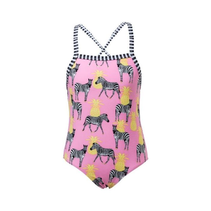 Snapper Rock - UV-Badpak - Zebra Crossing - Roze