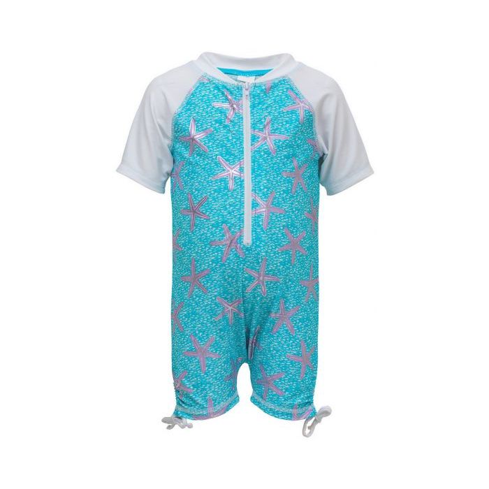 Snapper Rock - UV-pakje met korte mouwen - Ocean Star - Blauw/Paars