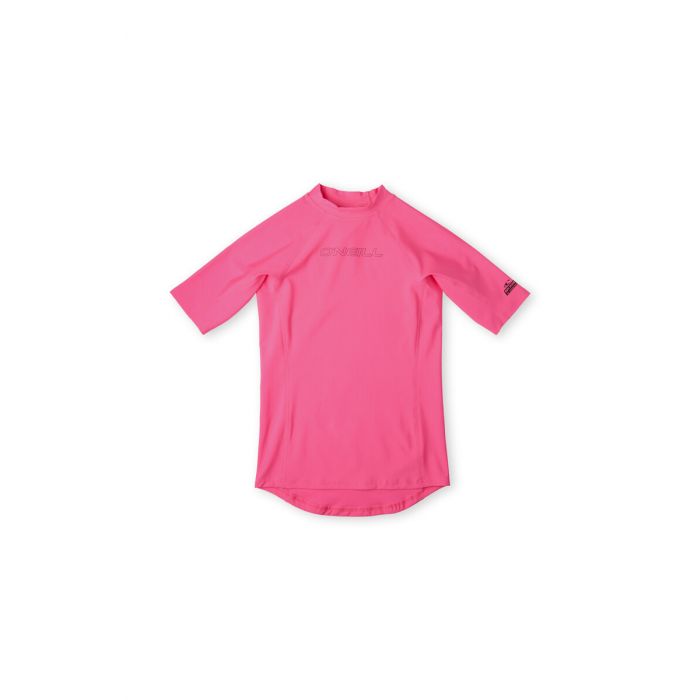 O'Neill - UV Zwemshirt voor meisjes - O'Neill Shortsleeve Skin - Rosa Shocking