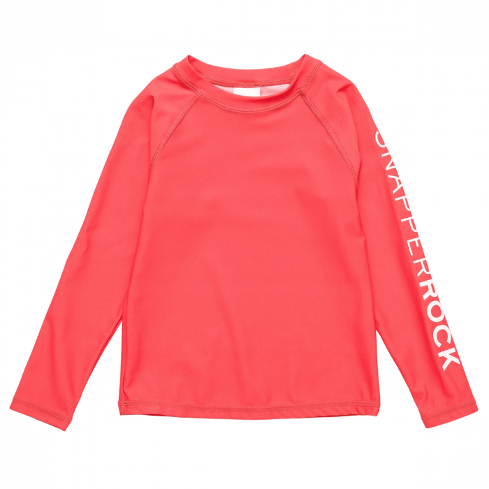 Snapper Rock - UV-rashtop voor kinderen - Lange mouw - UPF50+ - Watermelon - Rood