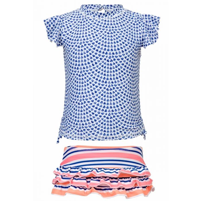 Snapper Rock - UV-zwemset Tear Drop - Blauw / Roze