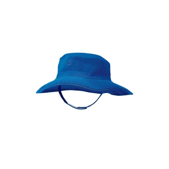 Coolibar - UV-bucket hat voor baby's - Blue Wave