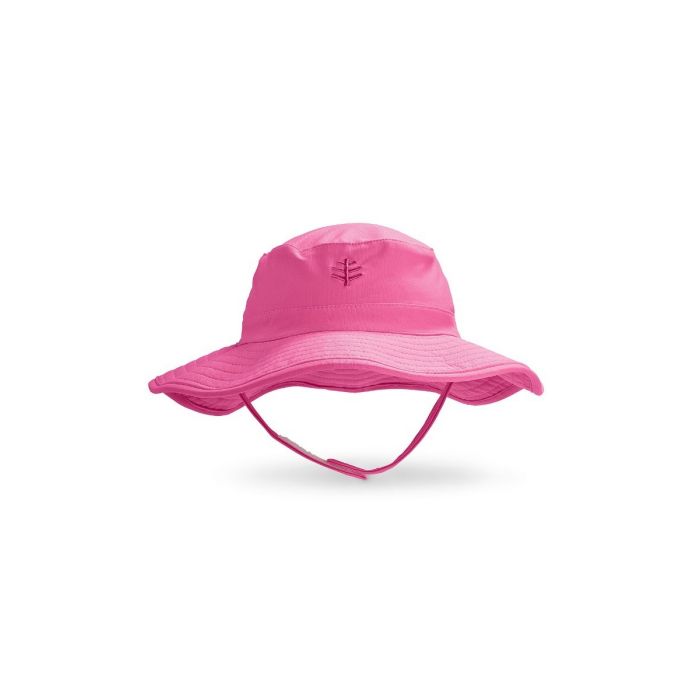 Coolibar - UV-bucket hat voor baby's - Aloha roze