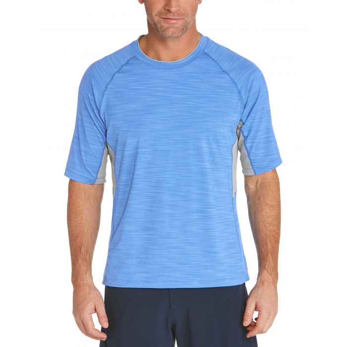 Coolibar - UV Zwemshirt voor heren - Ultimate Rash Guard - Surf Blauw